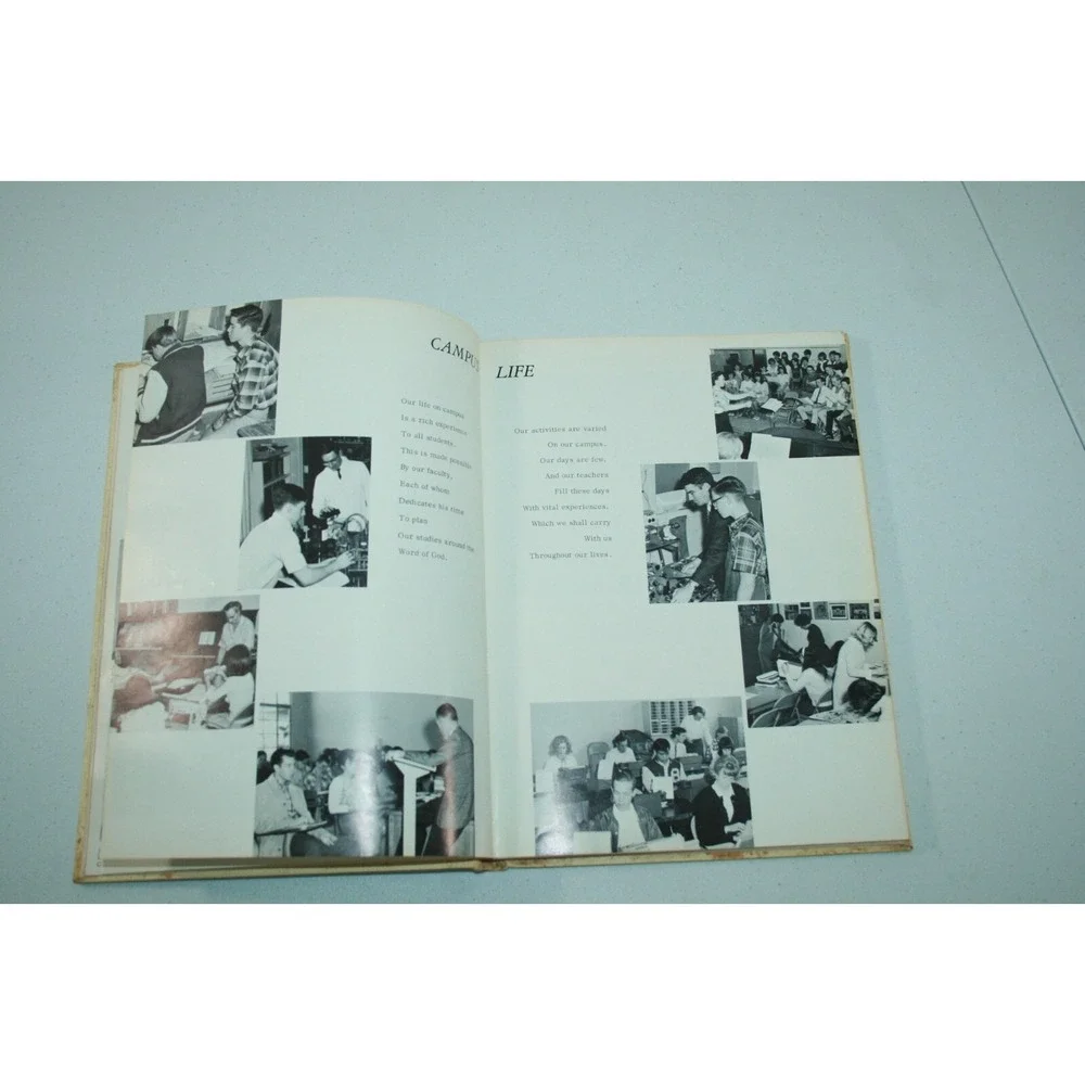 Vintage 1966 Brethren High‎ School Paramount California Ambassador Year Book